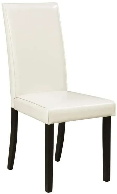 Kimonte Dining Chair-Set of 2 in Ivory by Ashley Furniture