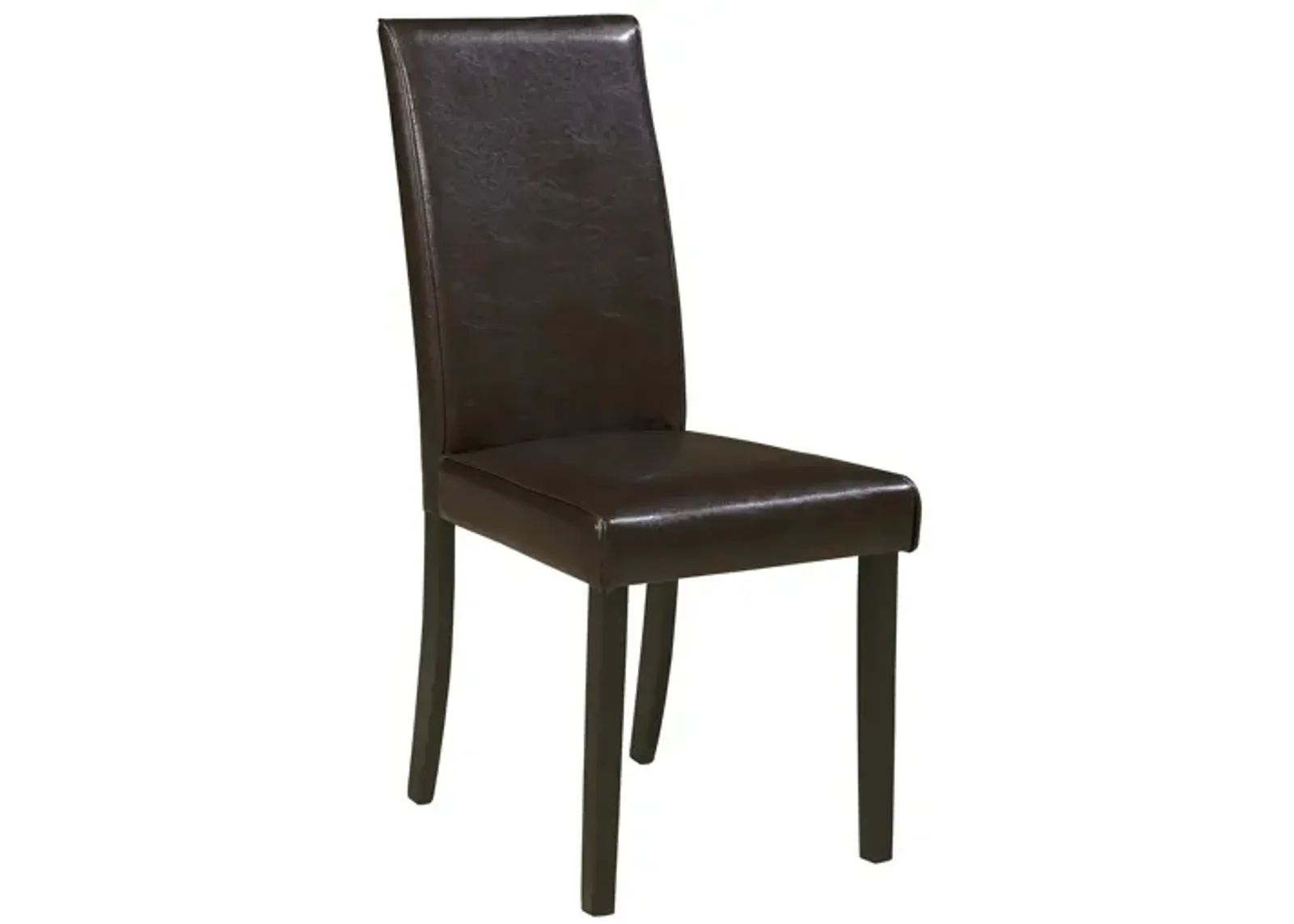 Kimonte Dining Chair-Set of 2 in Dark Brown by Ashley Furniture