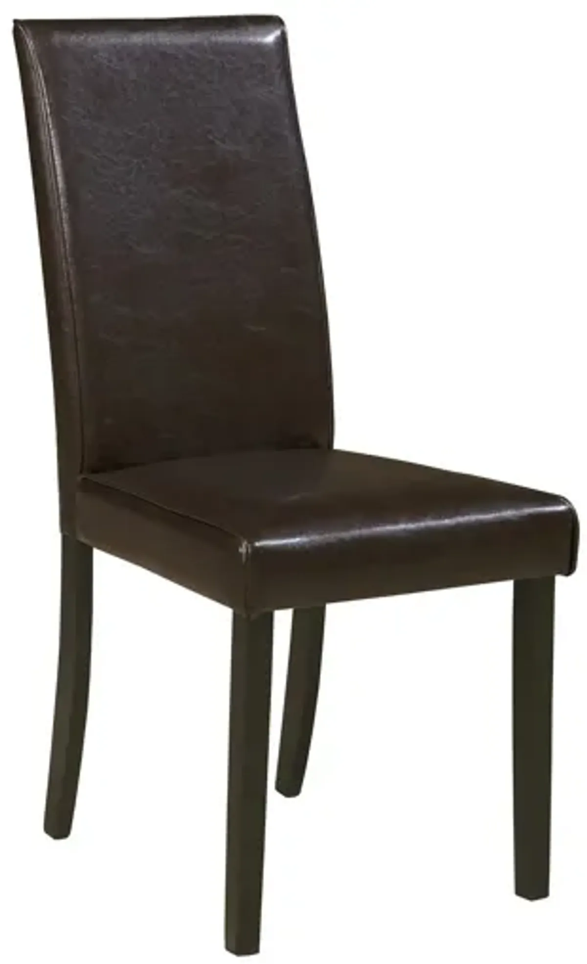 Kimonte Dining Chair-Set of 2 in Dark Brown by Ashley Furniture