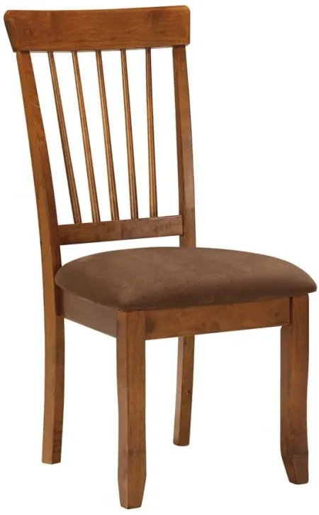 Berringer Dining Chair-Set of 2 in Rustic Brown by Ashley Furniture