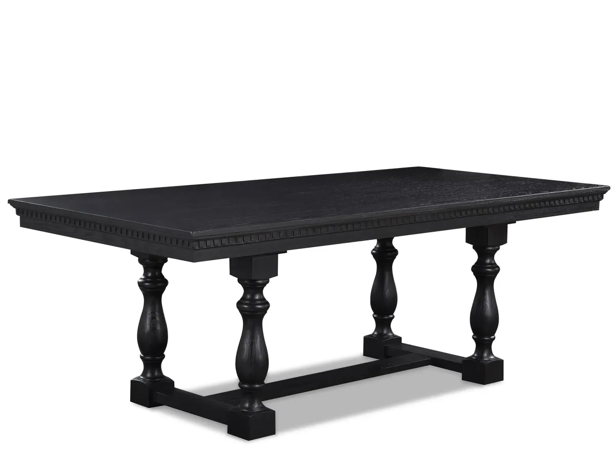 Regent Dining Table in Charcoal by Crown Mark