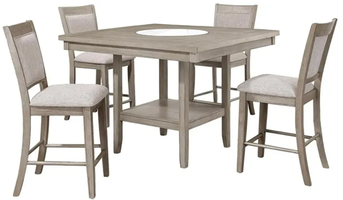 Lysander 5-pc. Counter-Height Dining Set