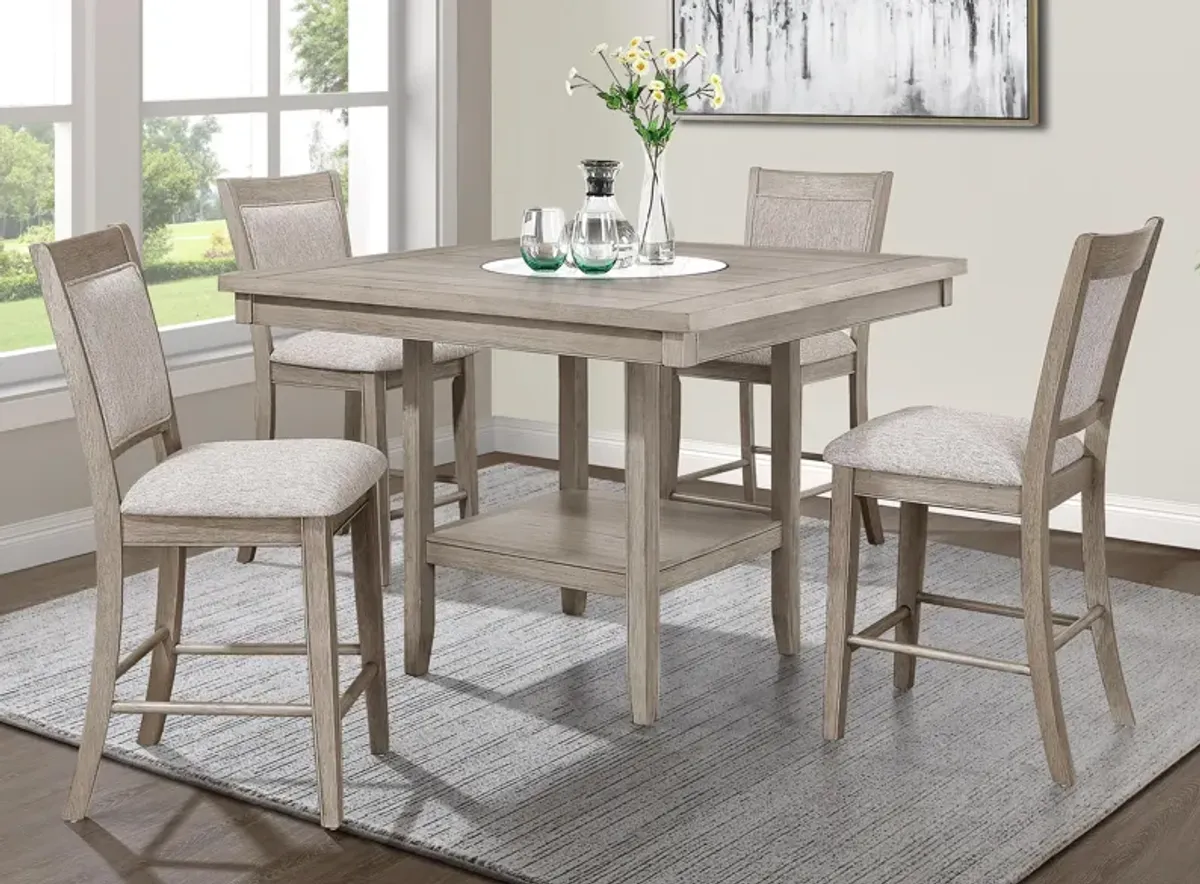 Lysander 5-pc. Counter-Height Dining Set