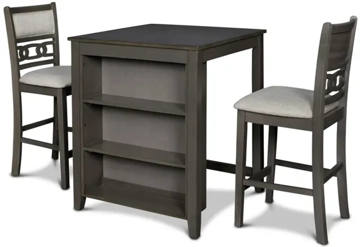 Gia 3-pc. Counter Dining Set