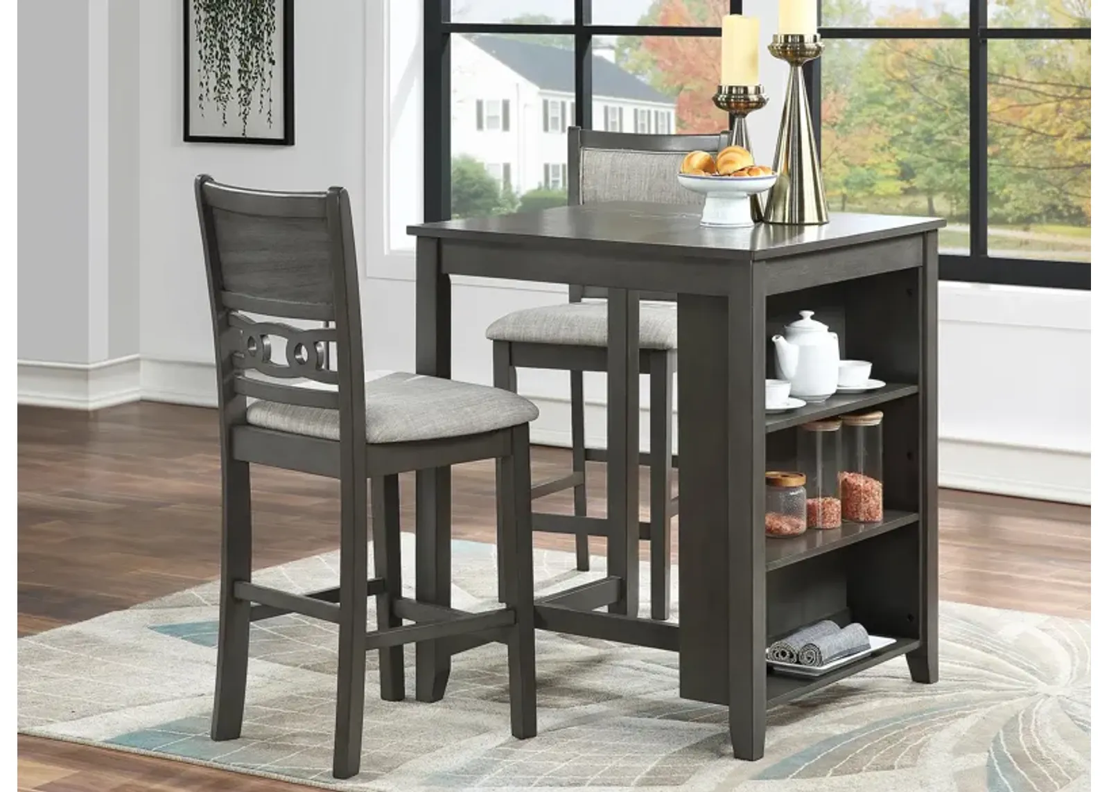 Gia 3-pc. Counter Dining Set