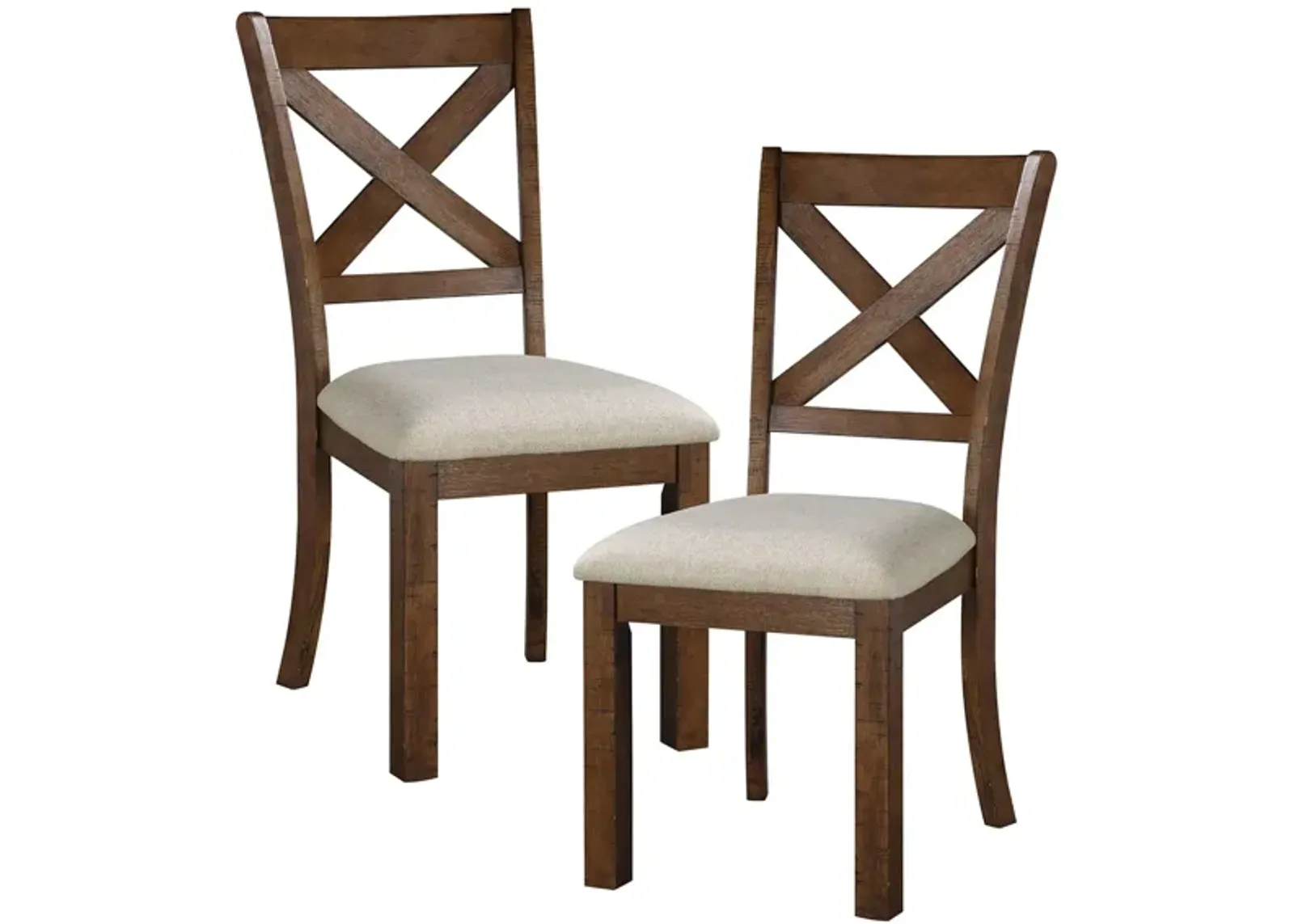 Levittown Dining Chair (Set of 2) in Brown by Homelegance