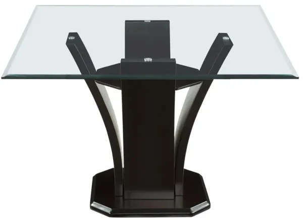 Venice 54" Glass Dining Table