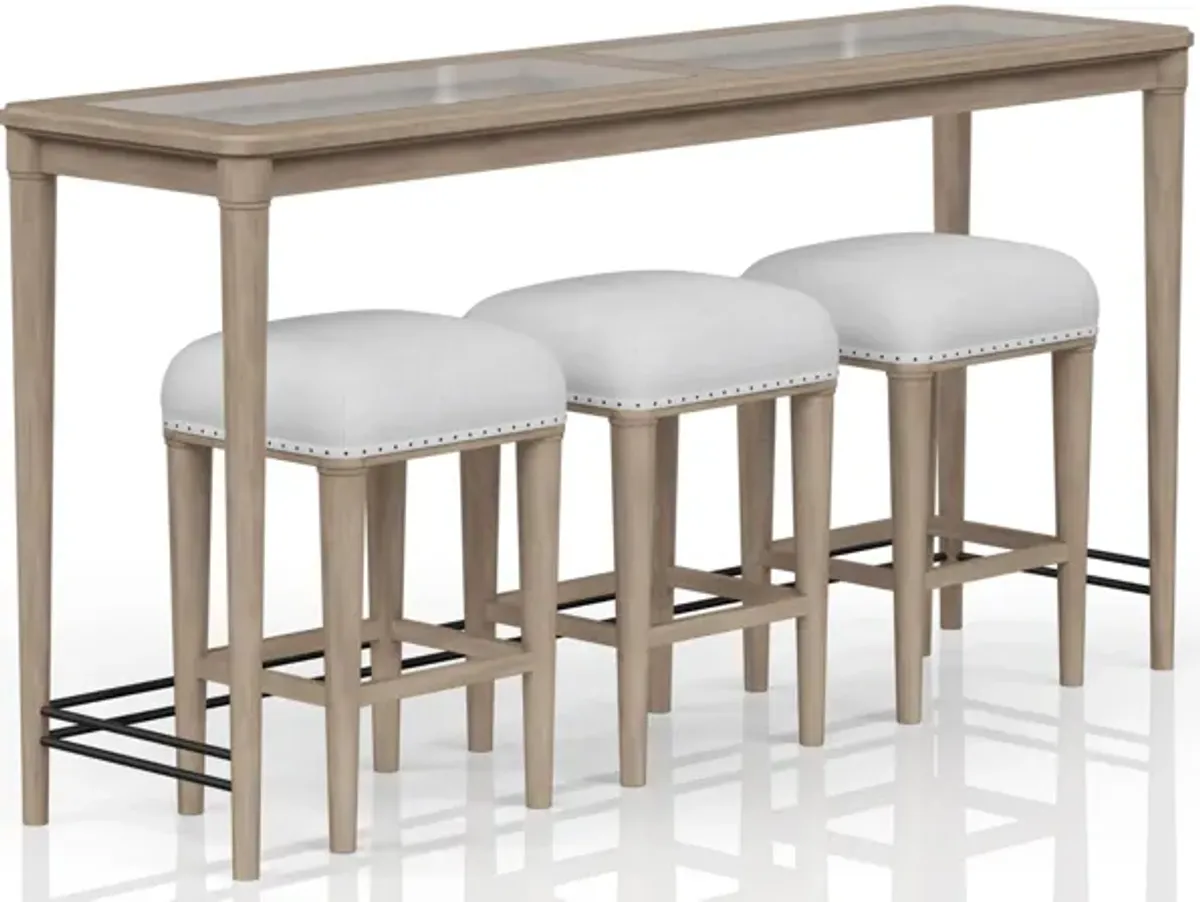 Citrus Heights 4-pc. Console with Stools