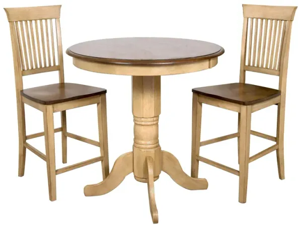 Brook 3-pc. Bar-Height Dining Set