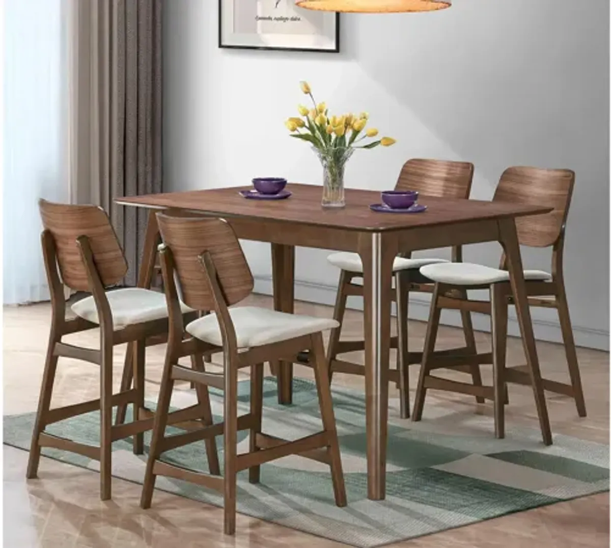 Oscar 5-pc. Counter-Height Dining Set