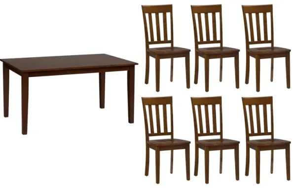 Simplicity 7-pc. Dining Set