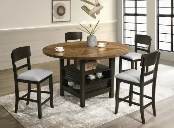 Oakly 5-pc. Counter Height Dining Set