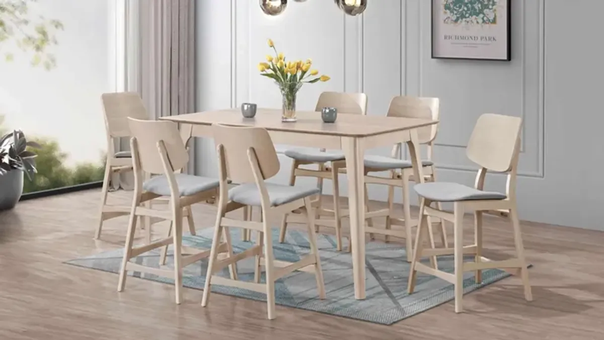Oscar 7-pc. Counter-Height Dining Set