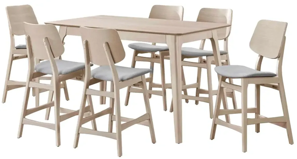 Oscar 7-pc. Counter-Height Dining Set