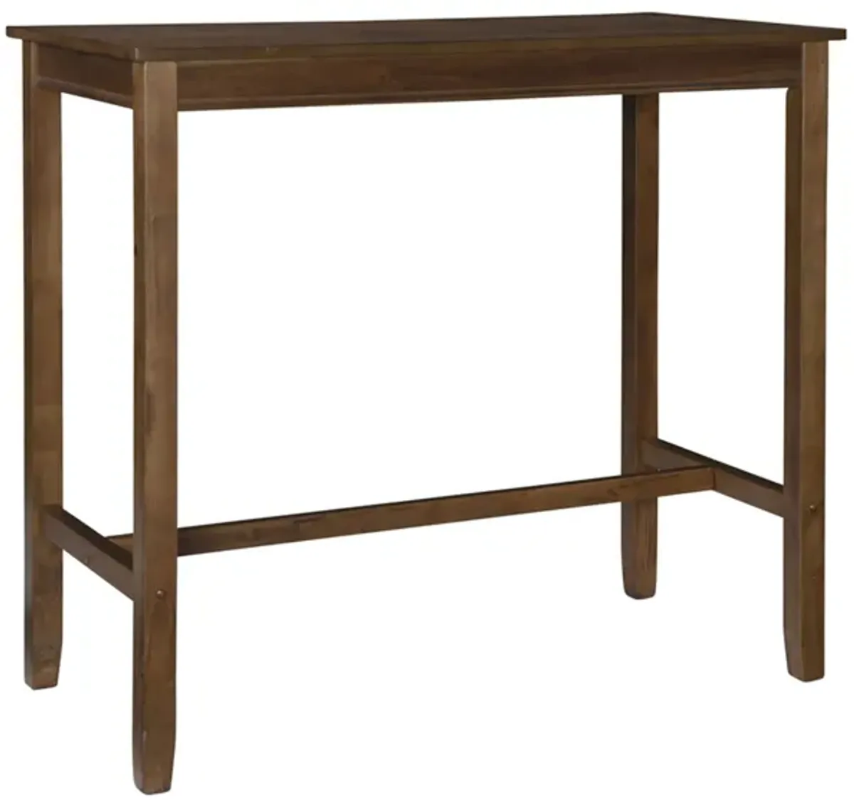 Claridge Bar Table in Rustic by Linon Home Decor