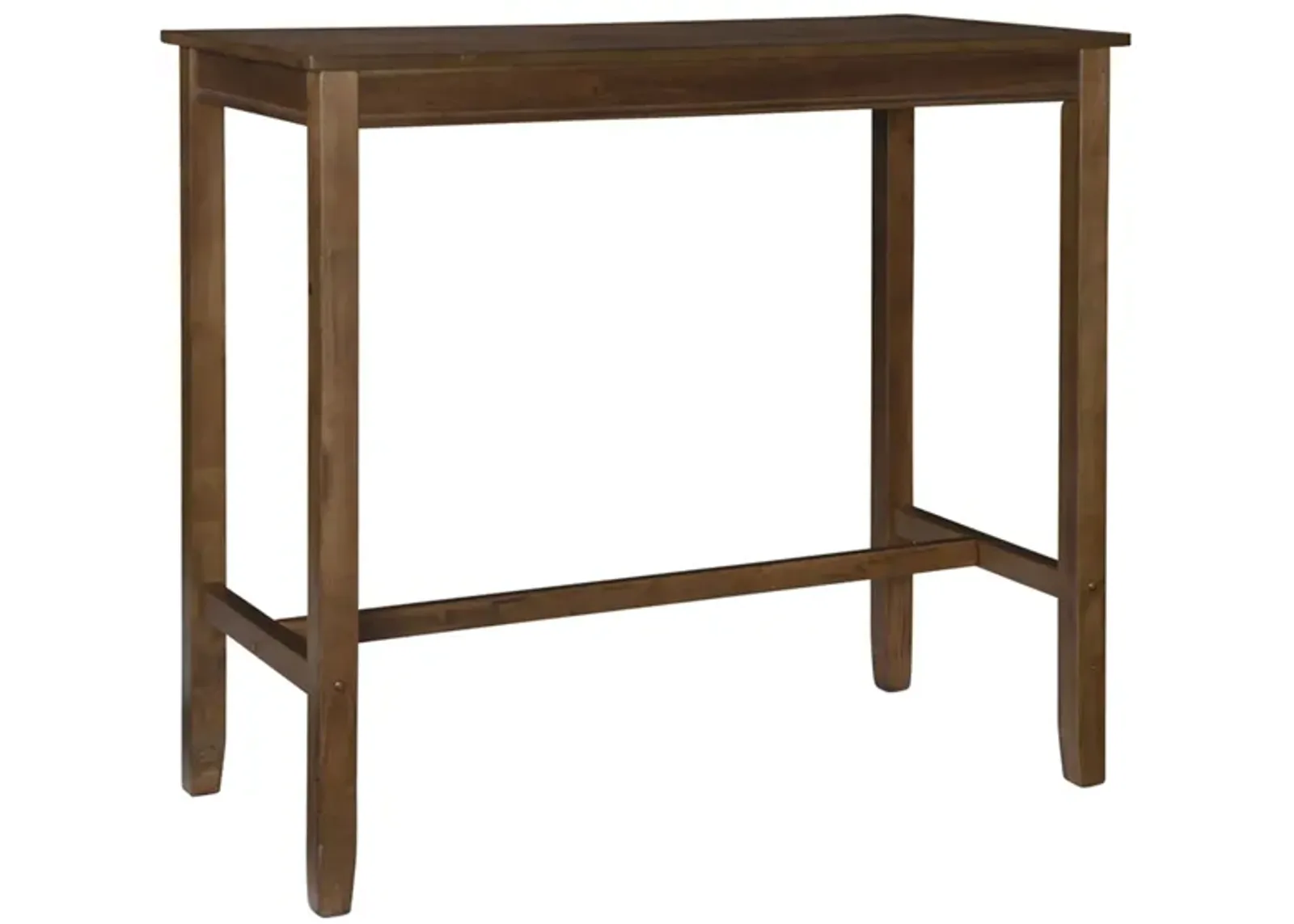 Claridge Bar Table in Rustic by Linon Home Decor