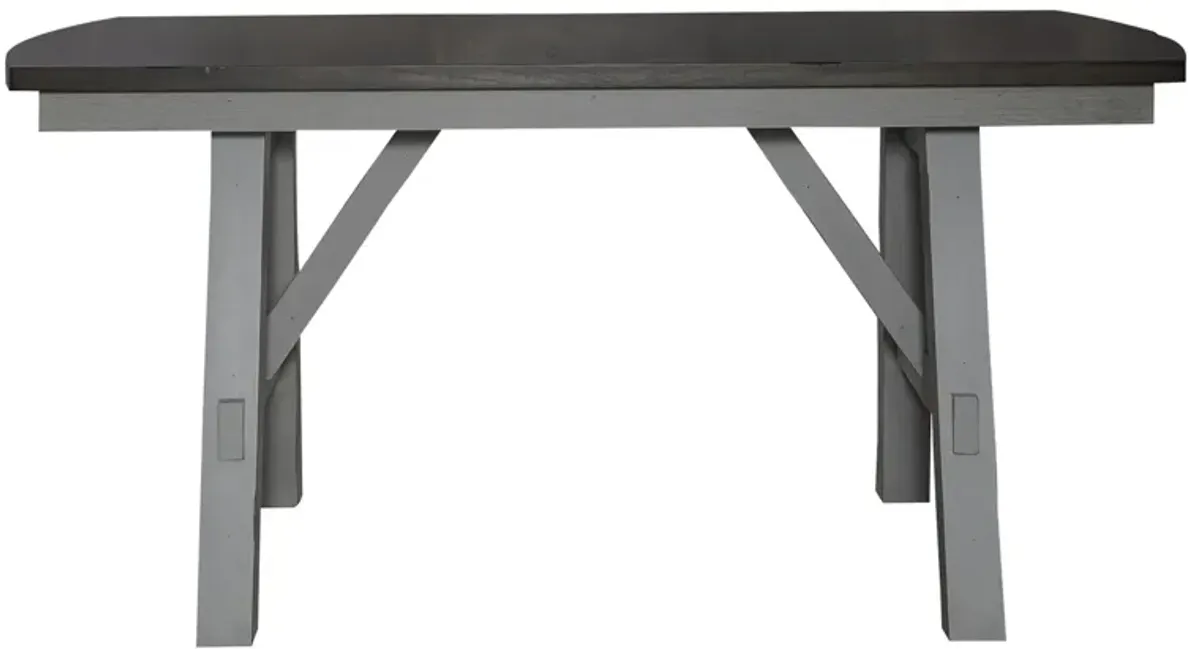 Newport Gathering Table in Smokey Gray by Liberty Furniture