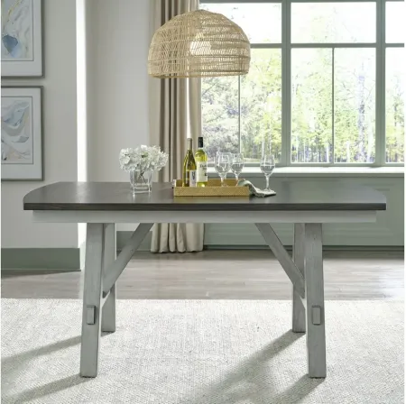 Newport Gathering Table in Smokey Gray by Liberty Furniture