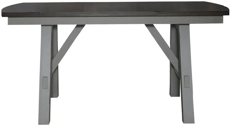 Newport Gathering Table in Smokey Gray by Liberty Furniture