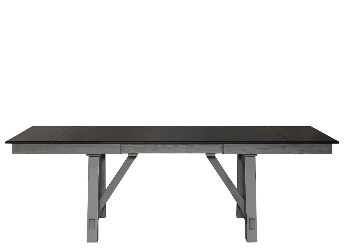 Newport Table in Smokey Gray by Liberty Furniture