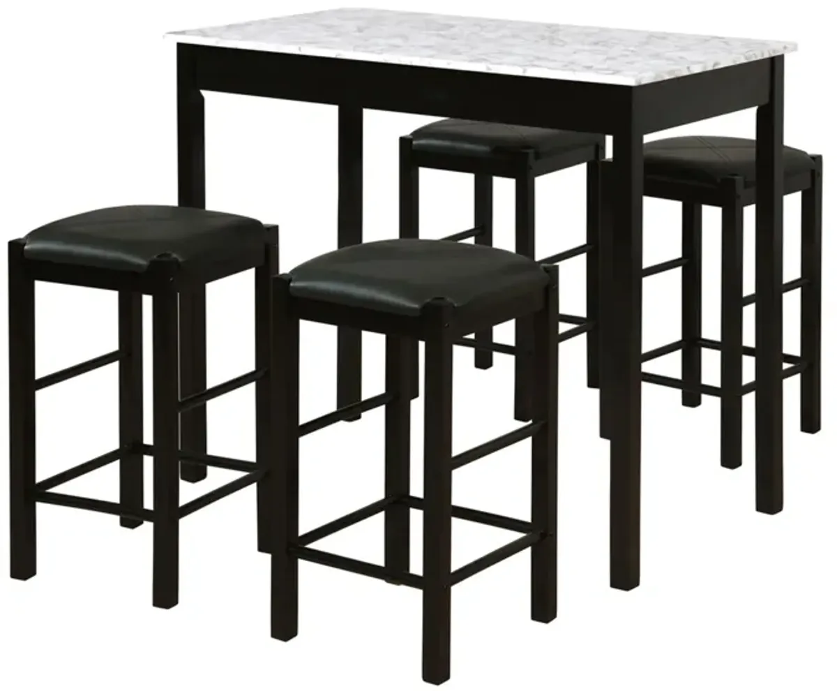 Lancer 5-pc. Counter-Height Dining Set