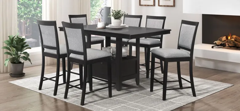 Solvang Dining Table in Charcoal Gray by Homelegance