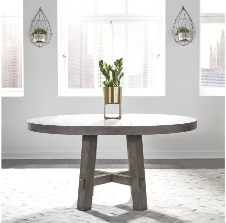 Modern Farmhouse Table in Dusty Charcoal by Liberty Furniture