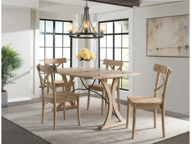 Keaton Dining Table in Beach by Elements International Group