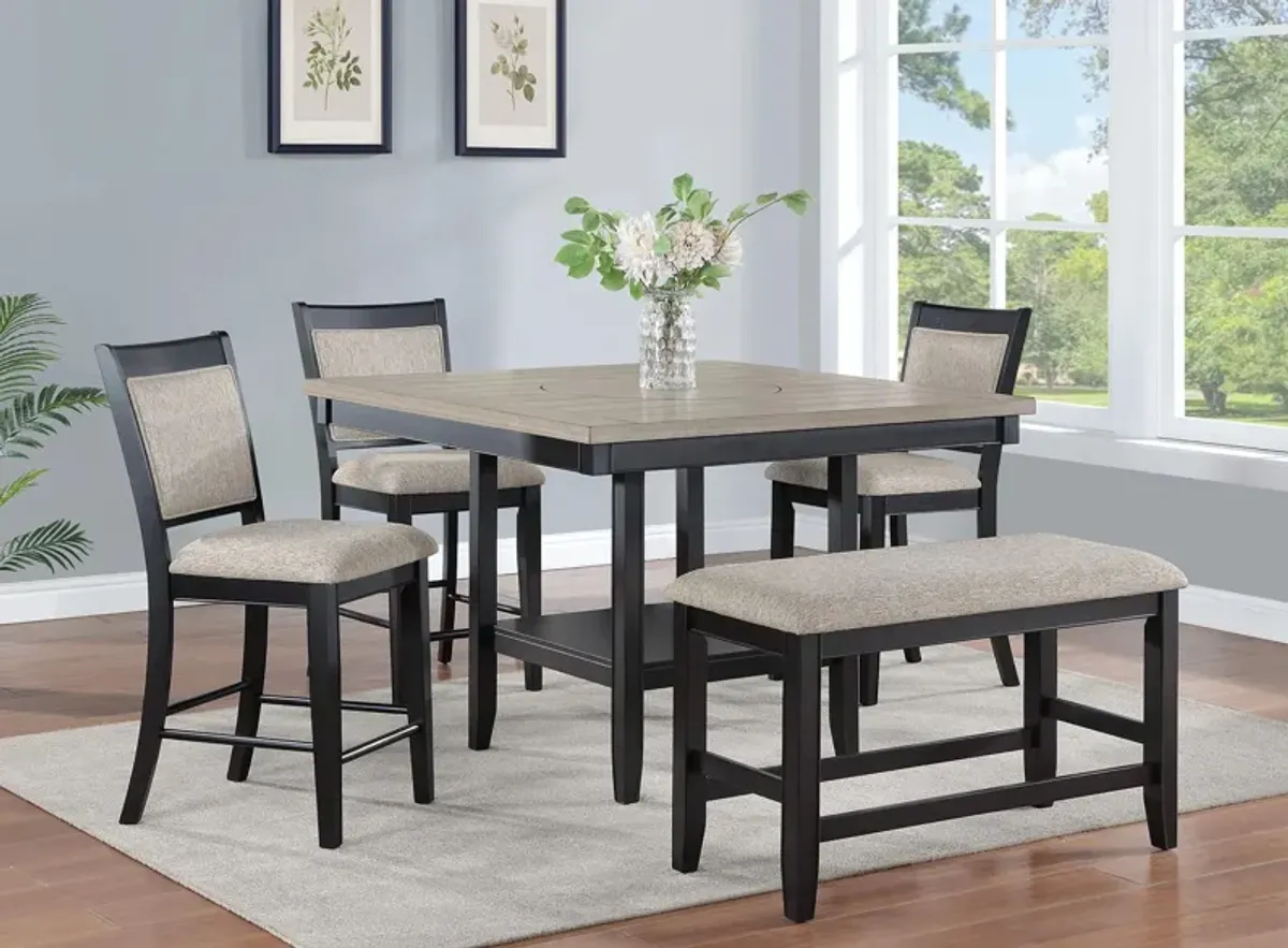 Fulton 6-pc. Counter Height Dining Set