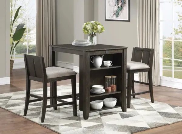 Mezzanine 3-pc. Counter Height Dining Set