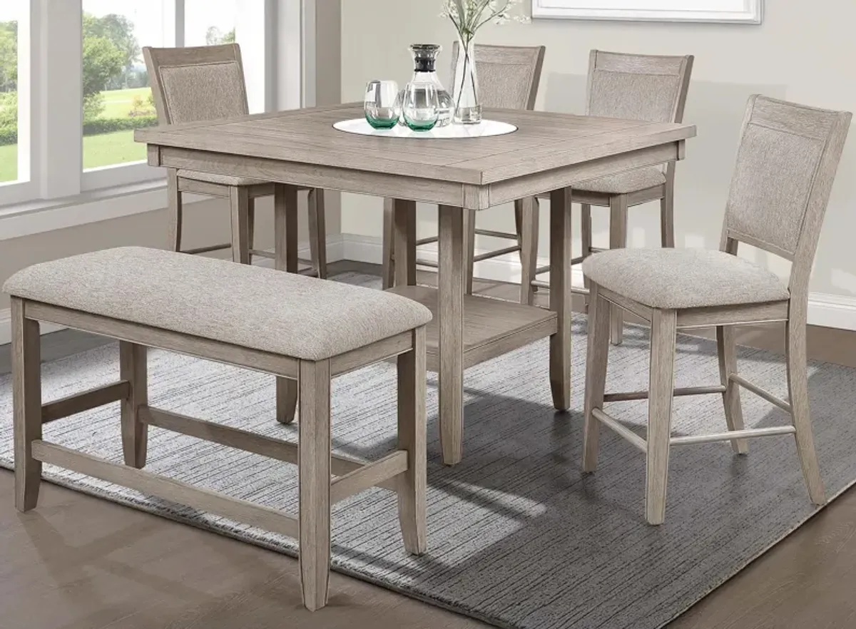 Fulton 6-pc. Counter-Height Dining Set