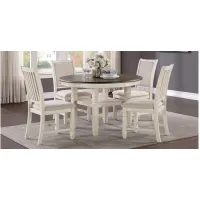 Arlana 5-pc. Dining Set in Antique White by Homelegance