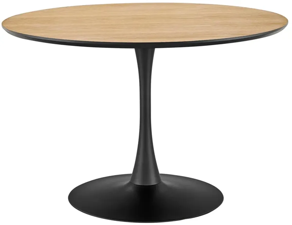 Anson Round Dining Table in Light Oak by New Pacific Direct