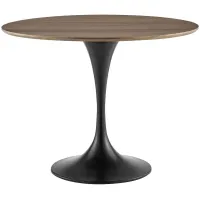 Astrid 40" Round Table in Walnut by EuroStyle