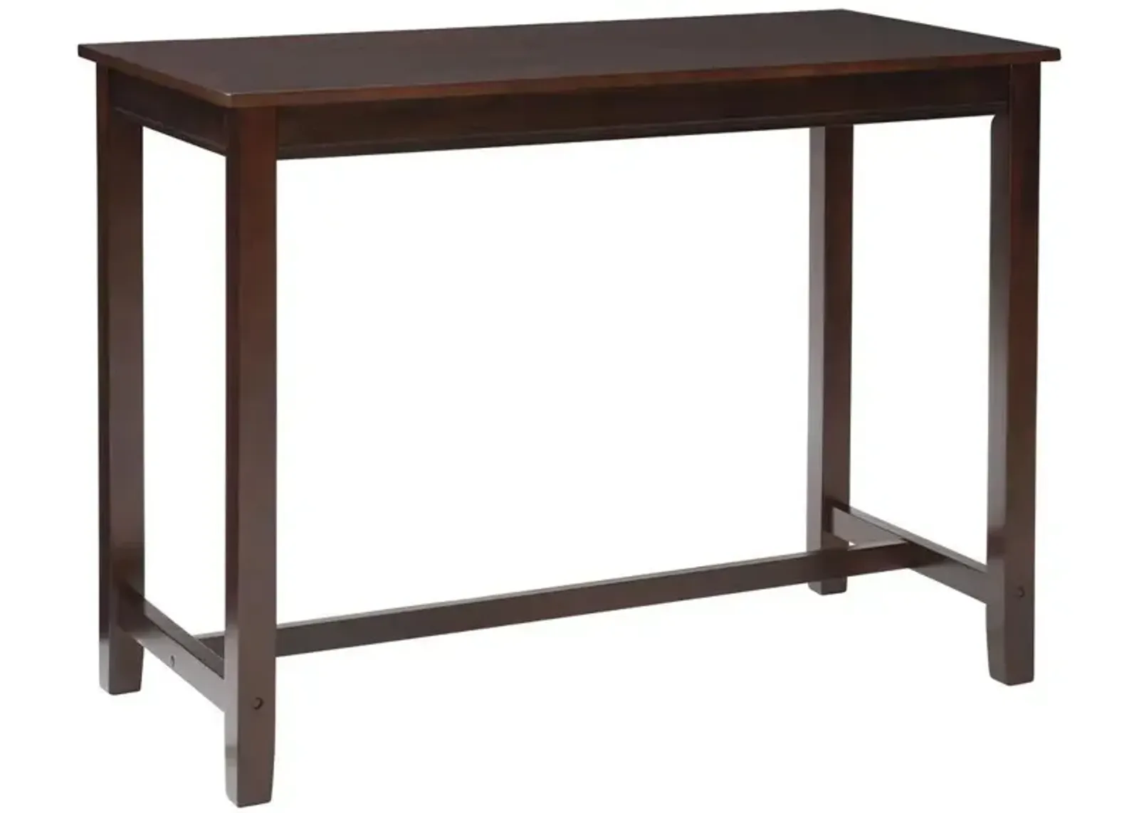 Claridge Bar Height Pub Table in Espresso by Linon Home Decor