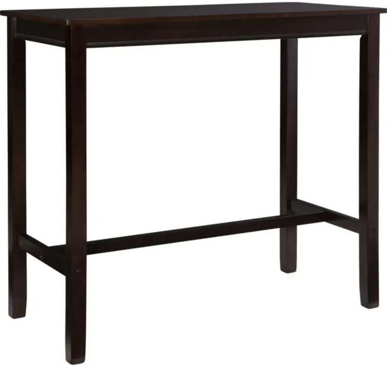 Claridge Bar Height Pub Table in Manhattan by Linon Home Decor