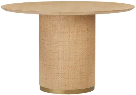 Akiba Dining Table in White by Tov Furniture