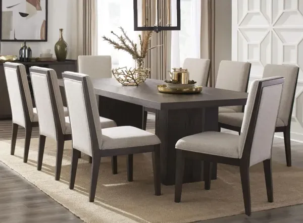 Beckett Pedestal Dining Table & Chairs