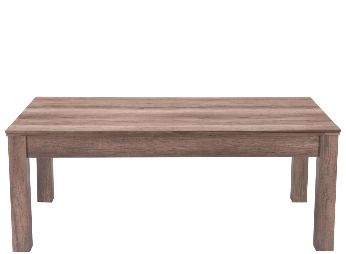 Bonkers 3 In 1 Table in Brown by Zuo Modern