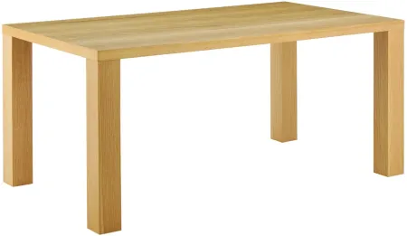 Abby 84" Rectangle Table in Oak by EuroStyle