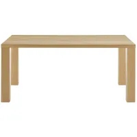 Abby 84" Rectangle Table in Oak by EuroStyle