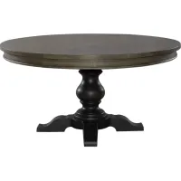 Americana Farmhouse Table in Dusty Taupe/Black by Liberty Furniture