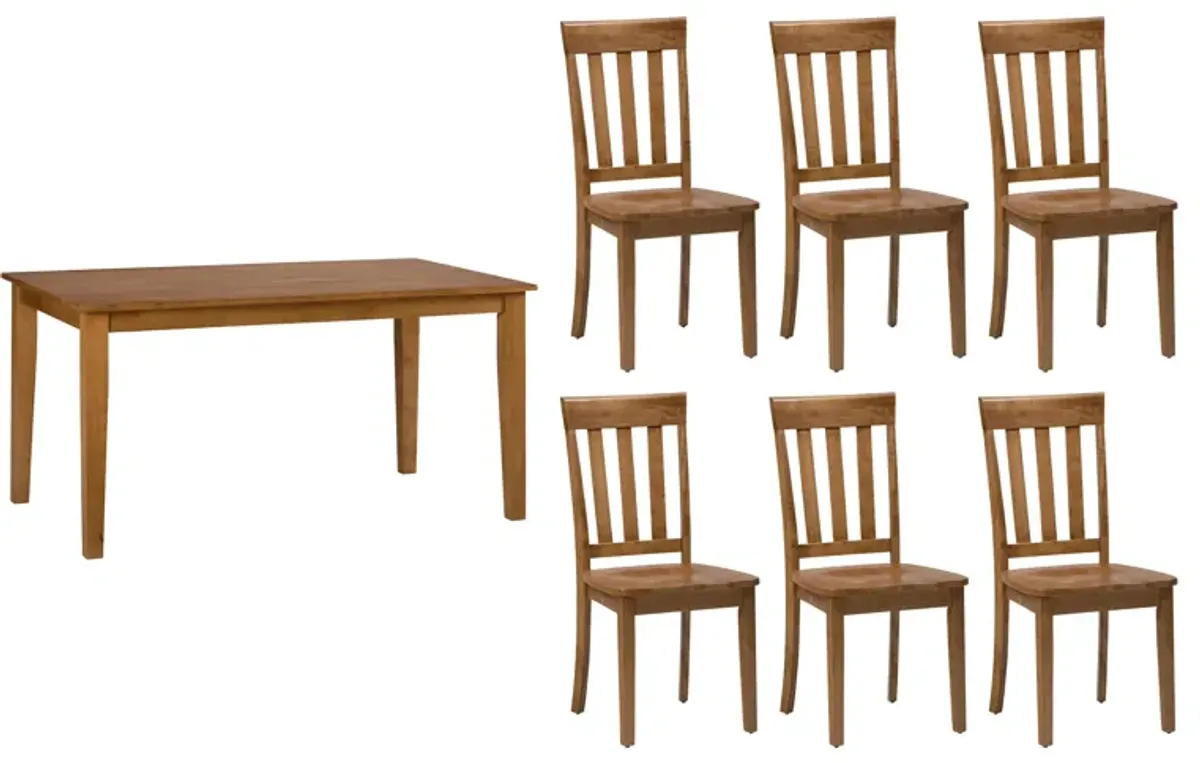 Simplicity 7-pc. Dining Set