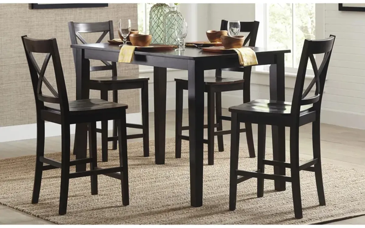 Simplicity 5-pc. Counter-Height Dining Set