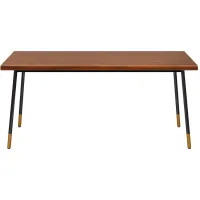 Miriam 63" Dining Table in Brown by EuroStyle