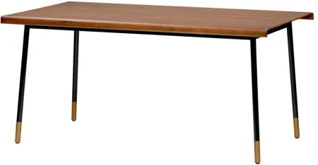 Miriam 71" Dining Table in Brown by EuroStyle