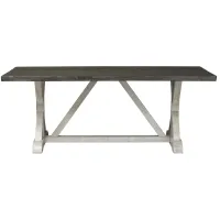 Willowrun Table in Rustic White by Liberty Furniture