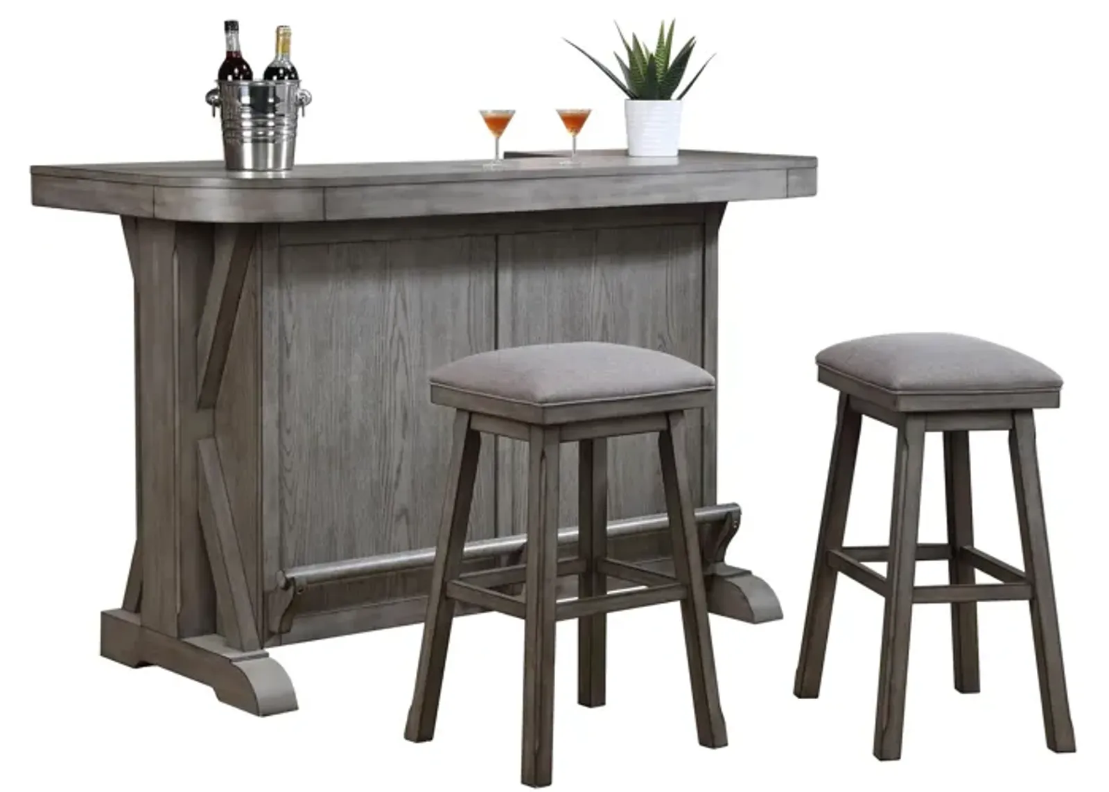 Graystone 3-pc. Bar Set