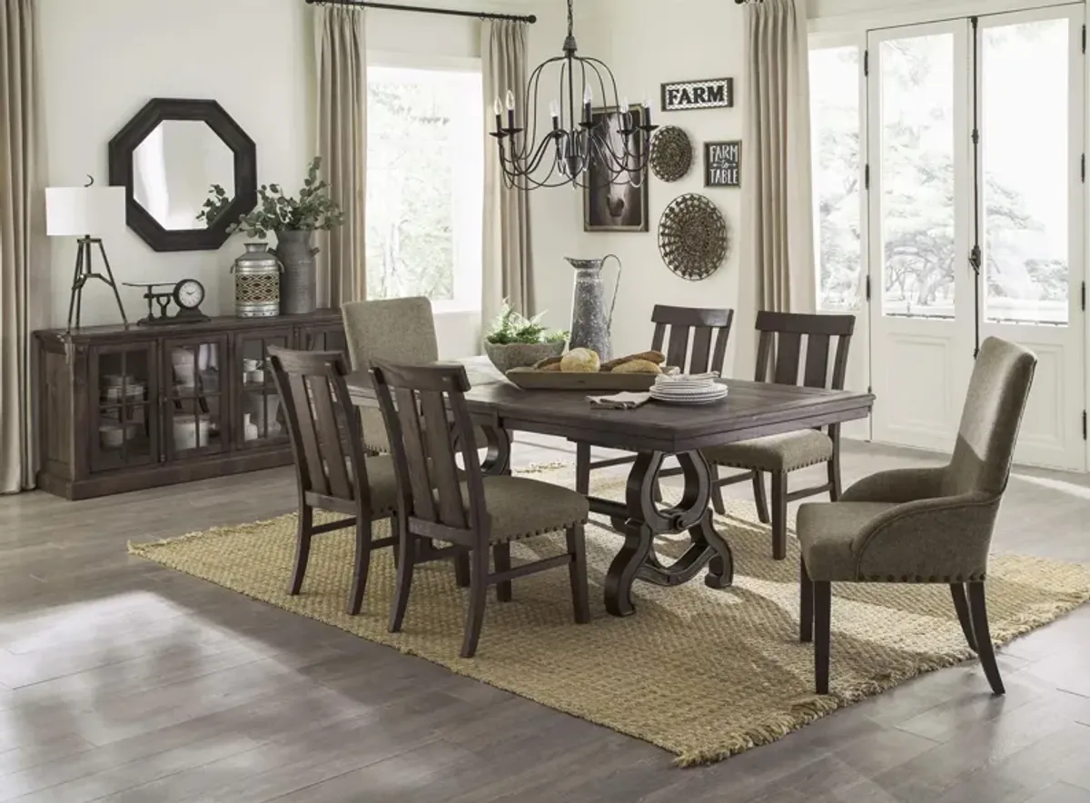 Baldwyn 7-pc. Dining Set in Brown by Homelegance