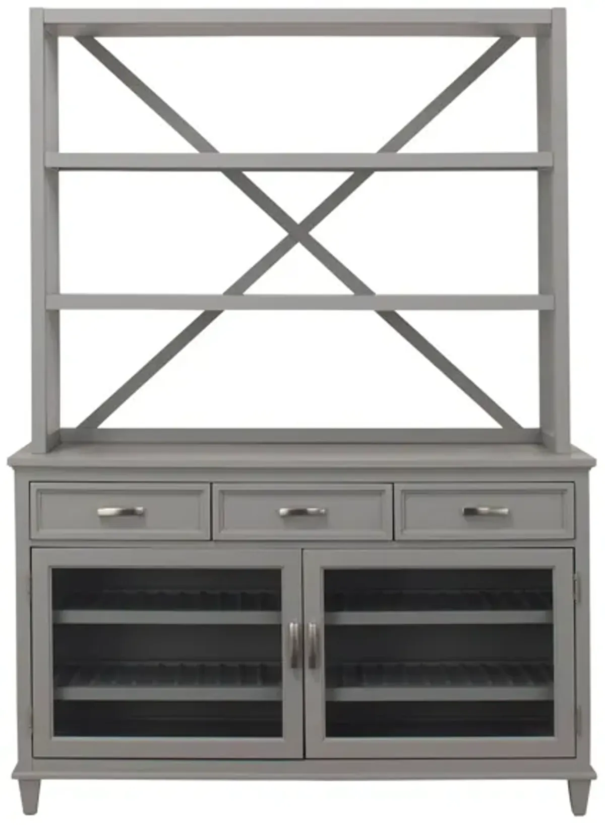 Crew 2-pc. China Cabinet in Gray Skies by Riverside Furniture